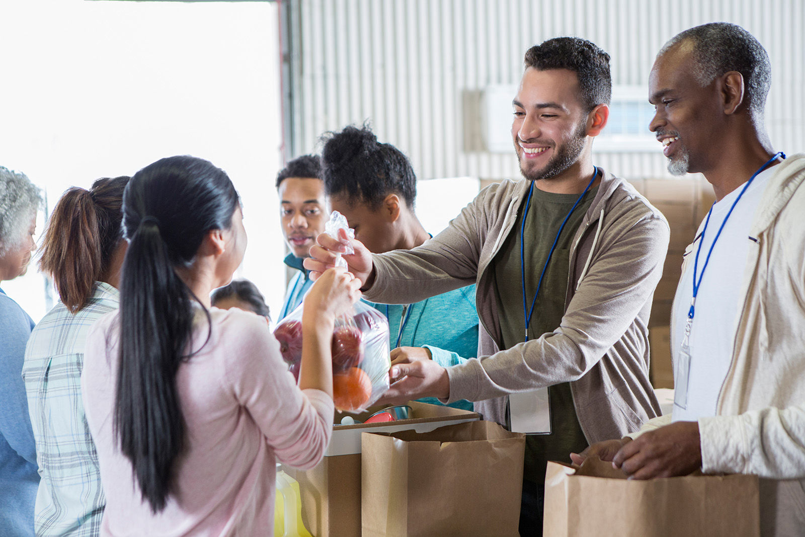 Serve food at a homeless shelter